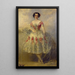 Portrait of Marie Adeline Plunkett - Richard Buckner — framed artwork on a wall