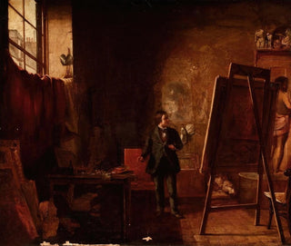 L'Atelier de l'artiste - Richard Caton Woodville — artwork view