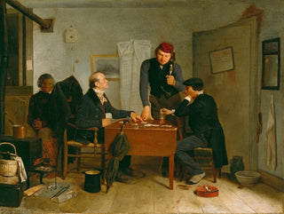 Les Joueurs de cartes - Richard Caton Woodville — artwork view