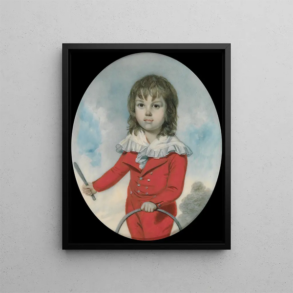 Joseph de Lautour - Richard Crosse — framed artwork on a wall