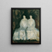 Les sœurs Karoline et Pauline Fey - Richard Gerstl — framed artwork on a wall