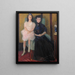 Mother and Daughter - Richard Gerstl — framed artwork on a wall
