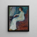 Portrait of Henryk Cohn - Richard Gerstl — framed artwork on a wall