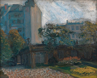 Cour du palais de Liechtenstein à Vienne - Richard Gerstl — artwork view