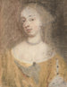 Portrait of a lady's head and shoulders - Richard Gibson — artwork view