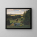 In the Calm of the Background - Richard Kaiser — framed artwork on a wall