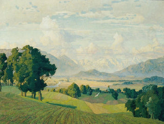 Landscape in Upper Bavaria - Richard Kaiser — artwork view