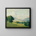 Landscape in Upper Bavaria - Richard Kaiser — framed artwork on a wall