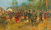 Capitulation de l'empereur Napoléon III le 1er septembre 1870 après la bataille de Sedan - Richard Knötel — artwork view