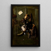 Nature morte à la porte de la cabane - Richard La Barre Goodwin — framed artwork on a wall