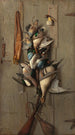 Still life with game and hunting accessories - Richard La Barre Goodwin — artwork view