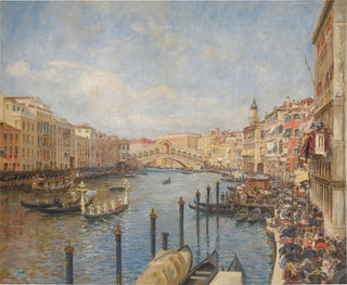 View of Venice during Carnival - Richard Lips — artwork view