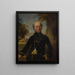 Portrait of Captain John Harvey 1740-1794 - Richard Livesay — framed artwork on a wall