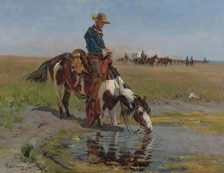 At the water's edge - Richard Lorenz — artwork view
