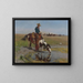 At the water's edge - Richard Lorenz — framed artwork on a wall