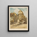 Bratislava Painting - Richard Lux — framed artwork on a wall