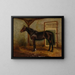 Rock Sand, winner of the Triple Crown - Richard Newton Jr — framed artwork on a wall