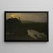 Landscape by moonlight - Richard Nicolas Roland Holst — framed artwork on a wall
