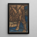 Project for window in the north transept of Utrecht Cathedral 45 - Richard Nicolas Roland Holst — framed artwork on a wall