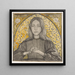 Portrait painting of Harpje aged 15 - Richard Nicolas Roland Holst — framed artwork on a wall