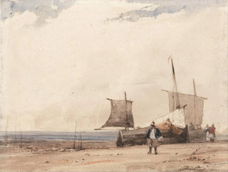 Beach scene - Richard Parkes Bonington — artwork view