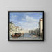 Le Grand Canal - Richard Parkes Bonington — framed artwork on a wall