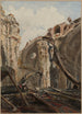 The Palace of Justice after the 1871 fire - Richard Phené Spiers — artwork view
