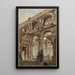 Ruins of the Town Hall in 1871 - Richard Phené Spiers — framed artwork on a wall