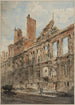 Ruins of the City Hall façade in 1871 - Richard Phené Spiers — artwork view