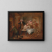 The Return of the Deserters - Richard Redgrave — framed artwork on a wall
