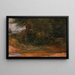 The duckweed hideout - Richard Redgrave — framed artwork on a wall