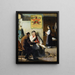 The future emigrant in New York - Richard Sohn — framed artwork on a wall