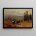 The Prospecteur - Richard Tallant — framed artwork on a wall