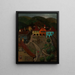 Petite ville - Richard Teschner — framed artwork on a wall