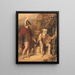Alcibiade et Timon - Richard Westall — framed artwork on a wall