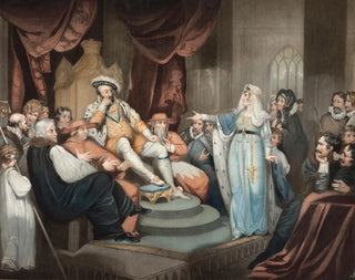 Catherine of Aragon pleading her case - Richard Westall — artwork view