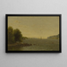 Along the Hudson River - Richard William Hubbard — framed artwork on a wall