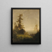 Morning on the Mountain - Richard William Hubbard — framed artwork on a wall
