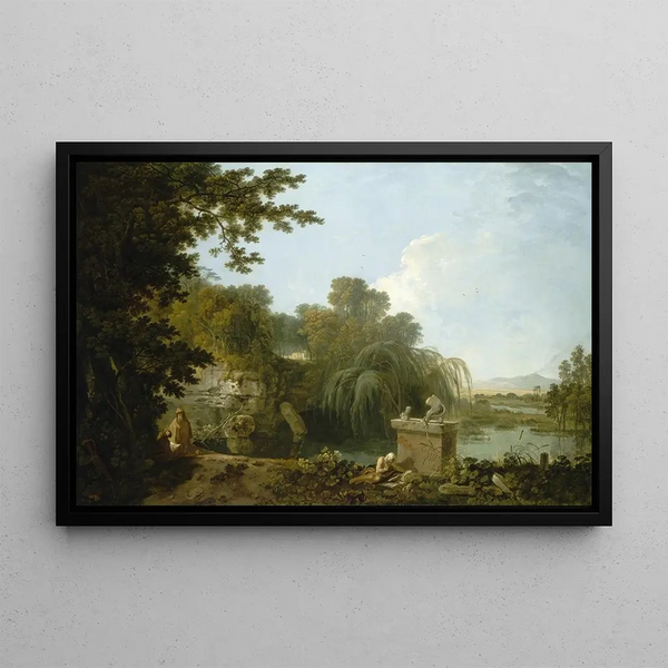 Solitude - Richard Wilson — framed artwork on a wall