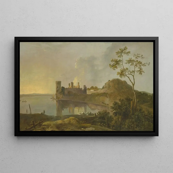 Summer Evening Painting - Richard Wilson — framed artwork on a wall
