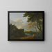 The White Monk - Richard Wilson — framed artwork on a wall