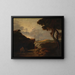 Monk White - Richard Wilson — framed artwork on a wall