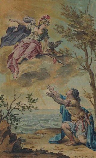 Rienk Keyert - Mentor neemt afscheid van Telemachus.webp