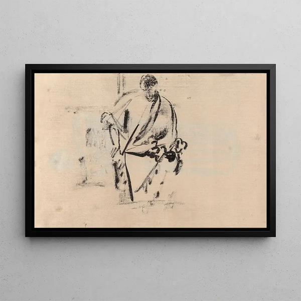 Figure - Rik Wouters — framed artwork on a wall
