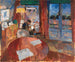 Interior painting with embroidery machine - Rik Wouters — artwork view