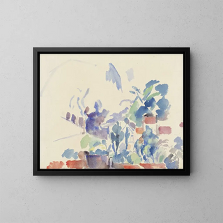 Landscape of Boitsfort - Rik Wouters — framed artwork on a wall