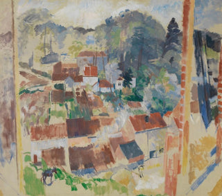Open Window on Bosvoorde - Rik Wouters — artwork view