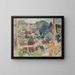 Open Window on Bosvoorde - Rik Wouters — framed artwork on a wall