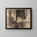 Susanne et les vieillards - Rik Wouters — framed artwork on a wall