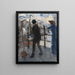 The Painter of Hoogbrug in Mechelen - Rik Wouters — framed artwork on a wall